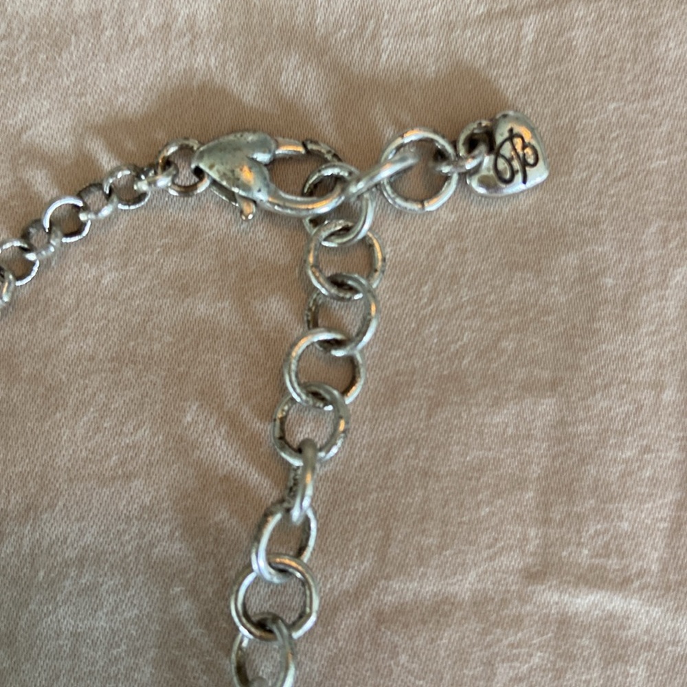 Brighton- Necklace and bracelet set ( silver in color) - Picture 3 of 7
